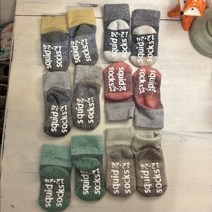 LOT Kids Assorted squid Socks